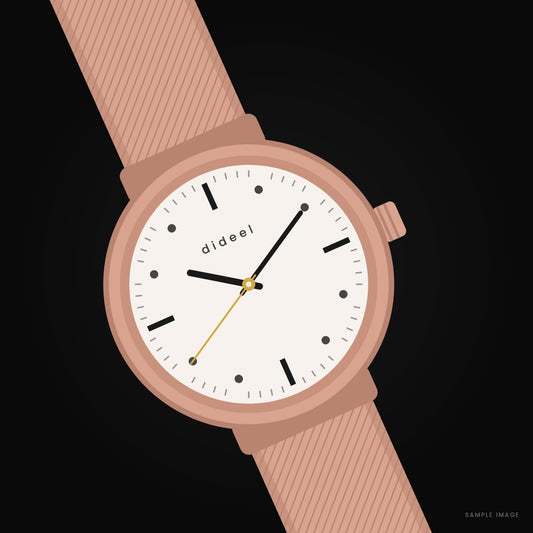 Dideel Essential Petite — Rose dial detail — sample image