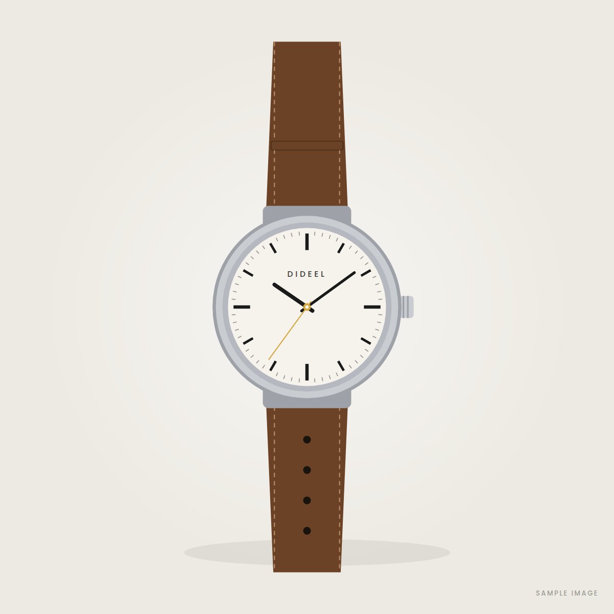 Dideel Essential Classic — White — sample image