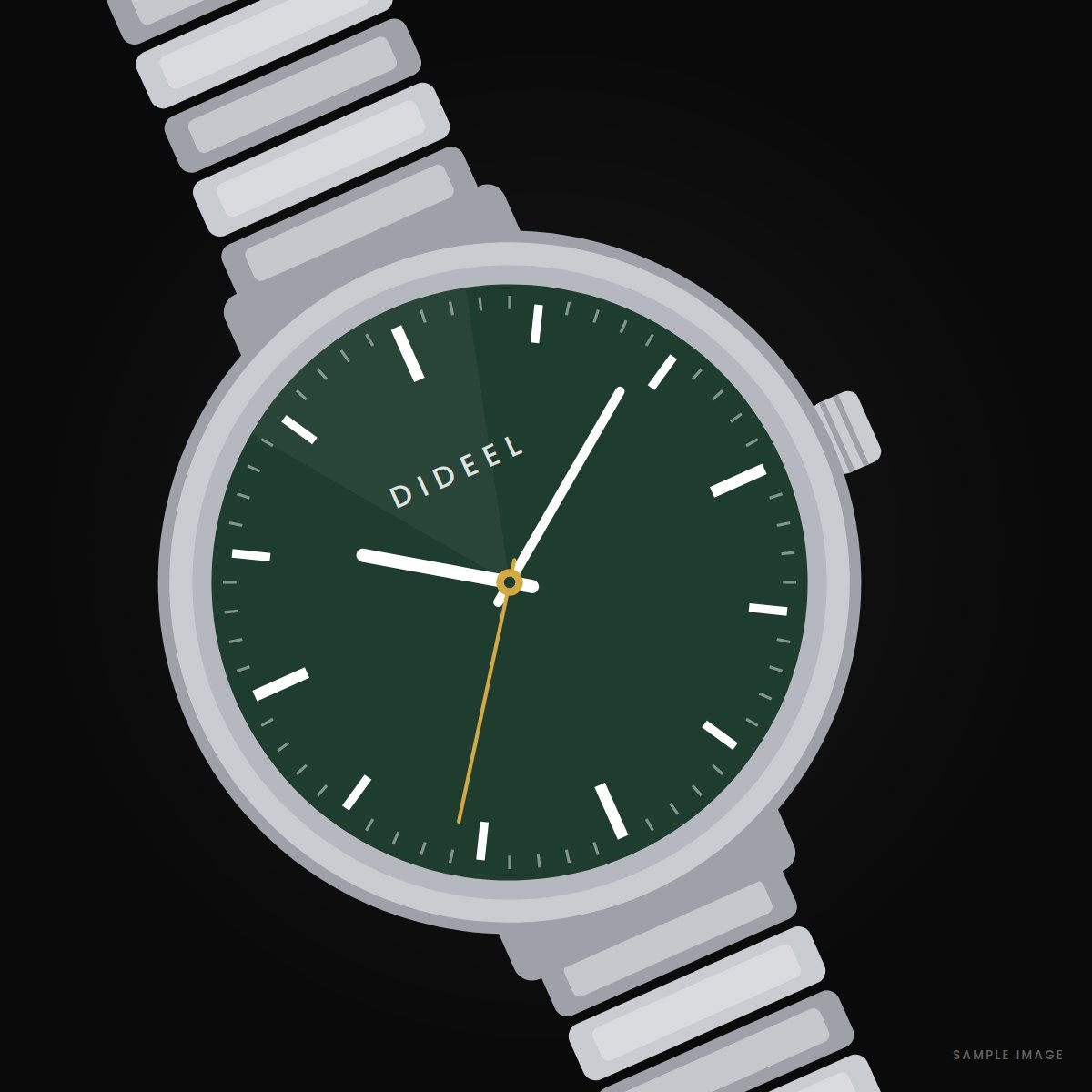 Dideel Premium Regent dial detail — sample image